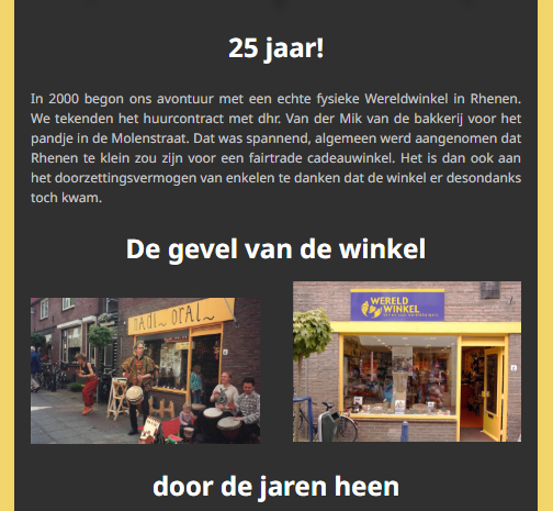 afbeelding fragment nieuwsbrief van augustus 2025 