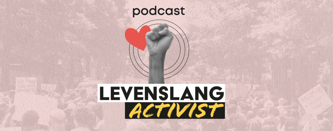 Afbeelding logo podcast levenslang activist