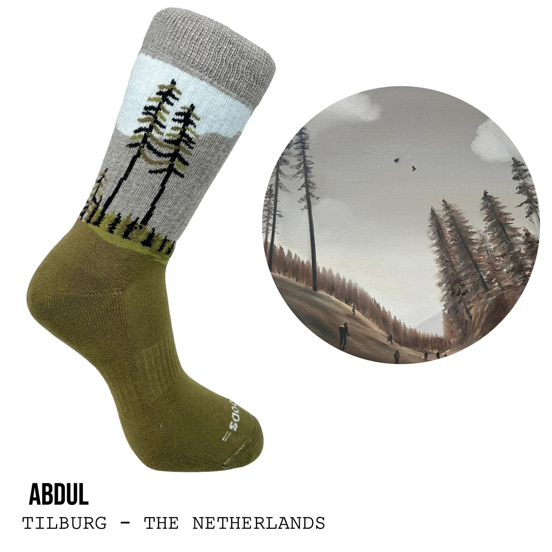 afbeelding Sokken van Let's do Goodsontworpen door de Syrier Abdul