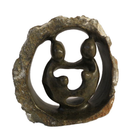 Afbeelding 1 skulptuur van serpentijnsteen