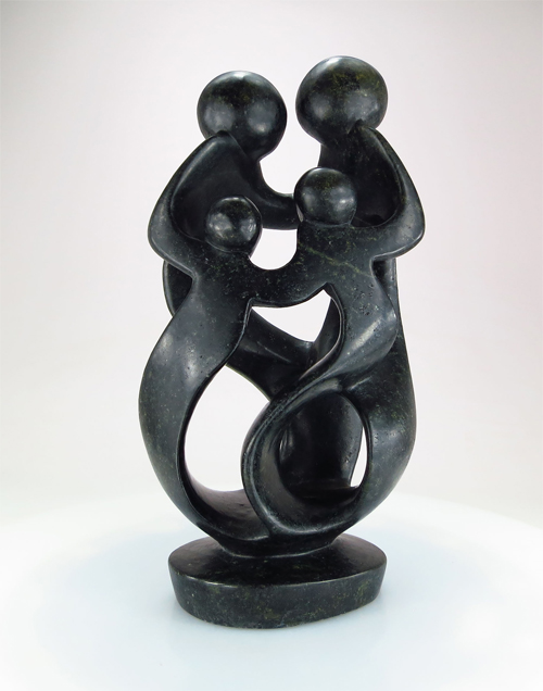 Afbeelding 2 skulptuur van serpentijnsteen