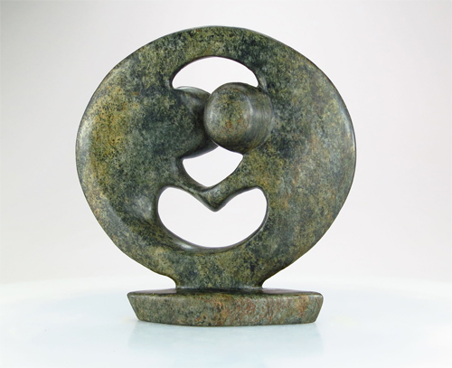 Afbeelding 4 skulptuur van serpentijnsteen