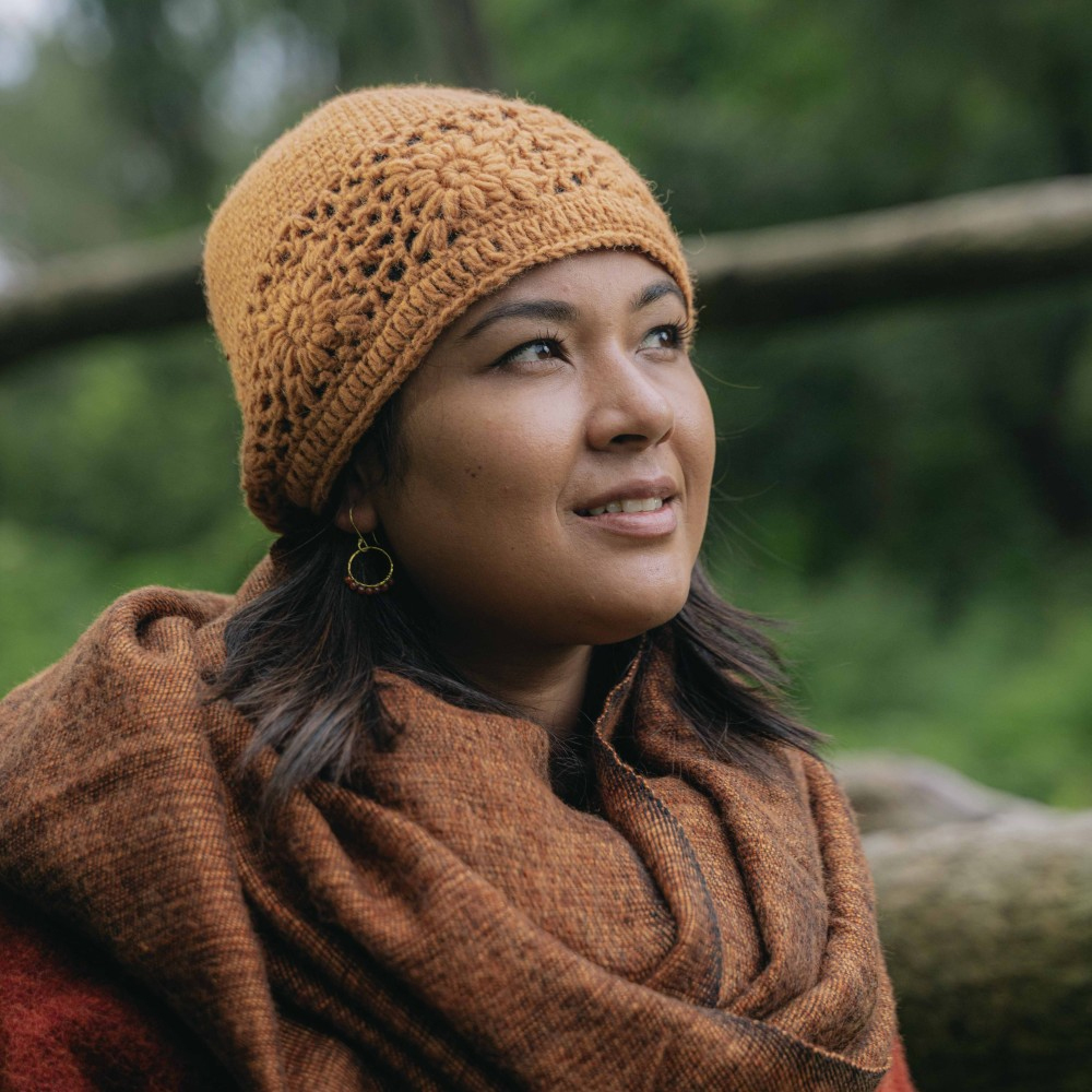 afbeelding muts van Sjaal met verhaal