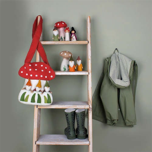 Afbeelding vilten tas van Sjaal met Verhaal