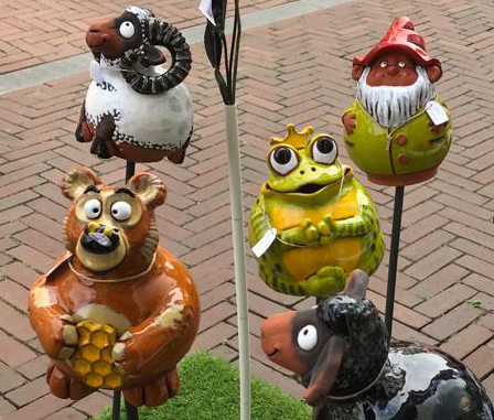 Afbeelding diverse tuinbollen
